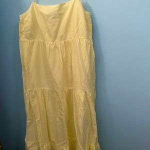 Zara Yellow maxi dress